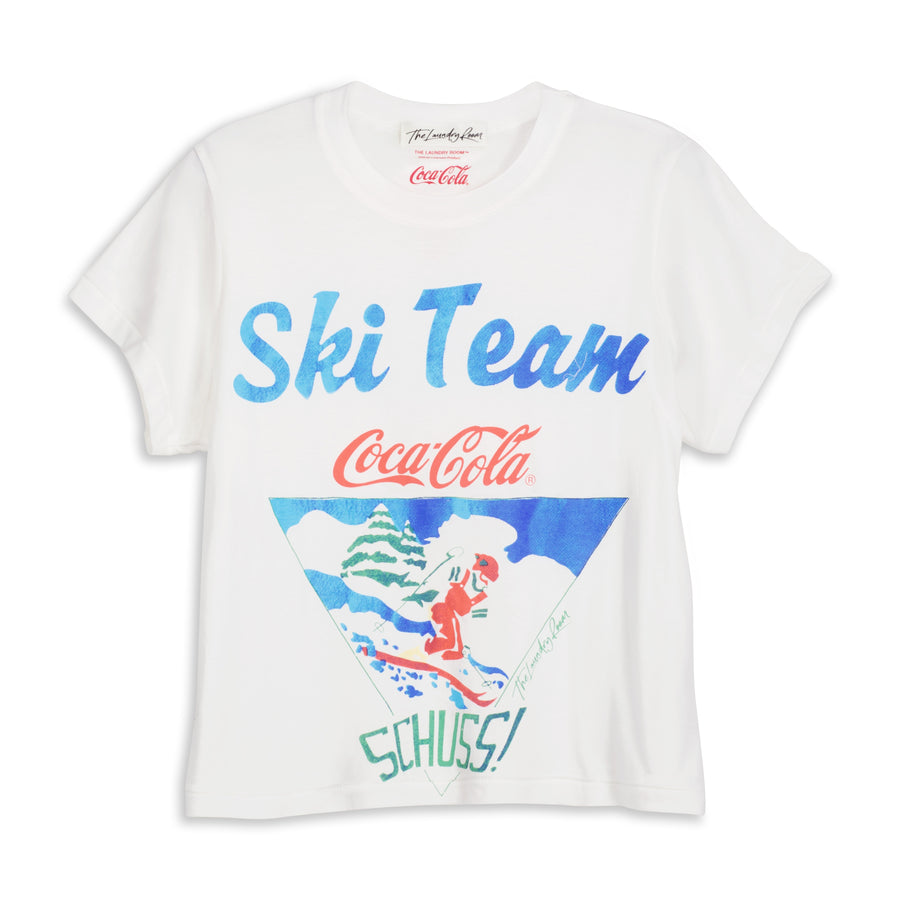 Coca Cola Ski Team - Perfect Tee - White - The Laundry Room