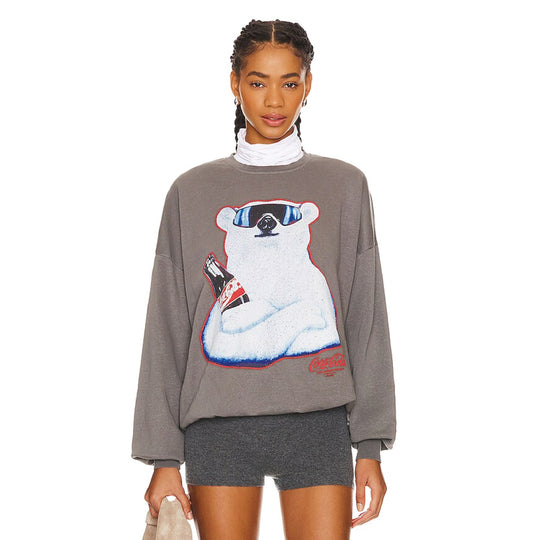 Polar Bear Coca Cola - Jump Jumper - Gravity Grey - The Laundry Room