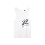 LA Cats - Rib Tank - White - The Laundry Room