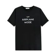 Airplane Mode - Oversized Tee - Black - The Laundry Room
