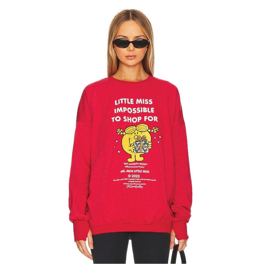 Little Miss Impossible - Jump Jumper - Vintage Red - The Laundry Room