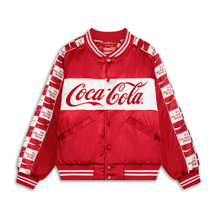Team Coca Cola - Stadium Jacket - Red & Black & White - The Laundry Room