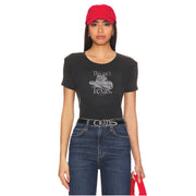 This Ain'T Texas - Baby Tee - Black Snow - The Laundry Room