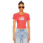 Diet Coke 94 - Baby Tee - Vintage Red - The Laundry Room