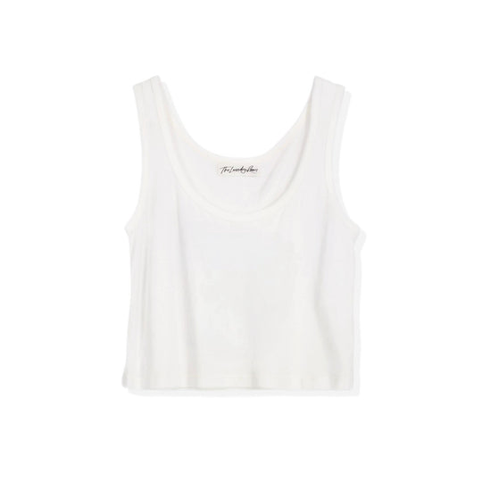 Essentials - Boxy Tank - White - The Laundry Room