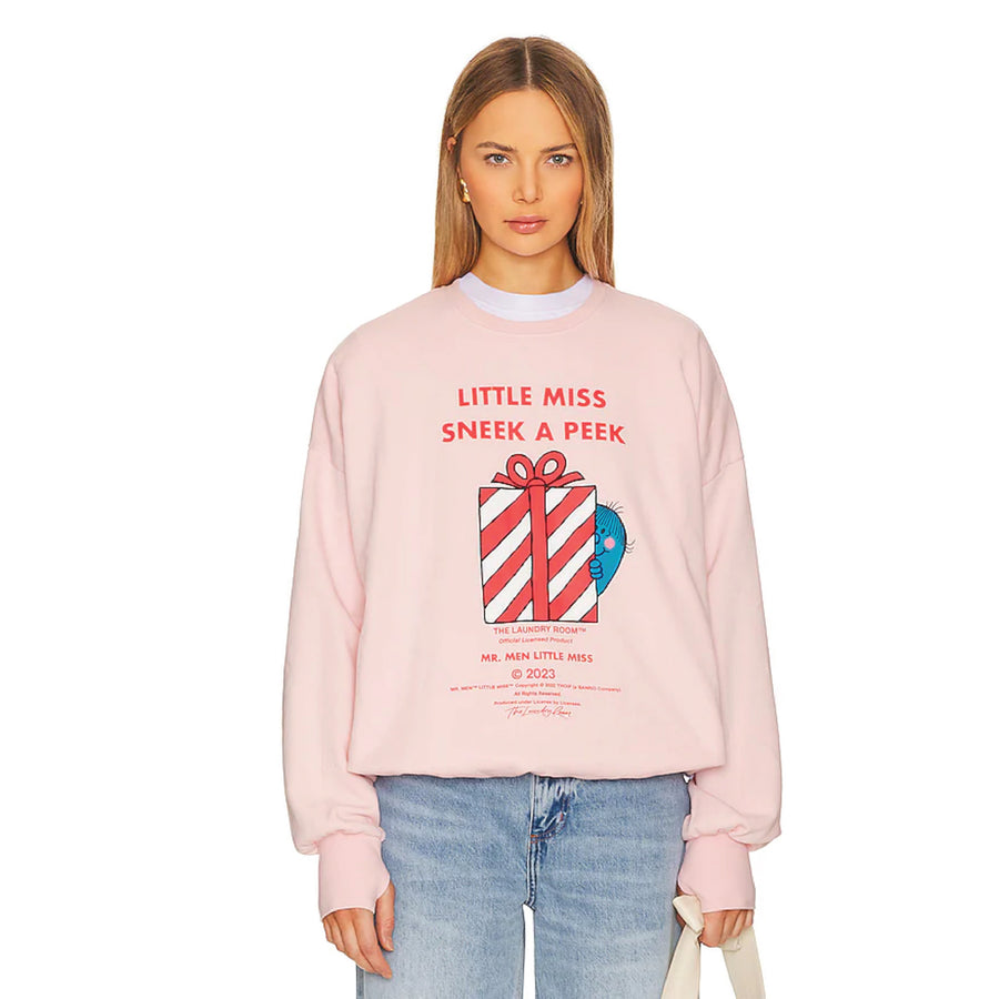 Little Miss Sneek A Peek - Jump Jumper - Blush Pink - The Laundry Room