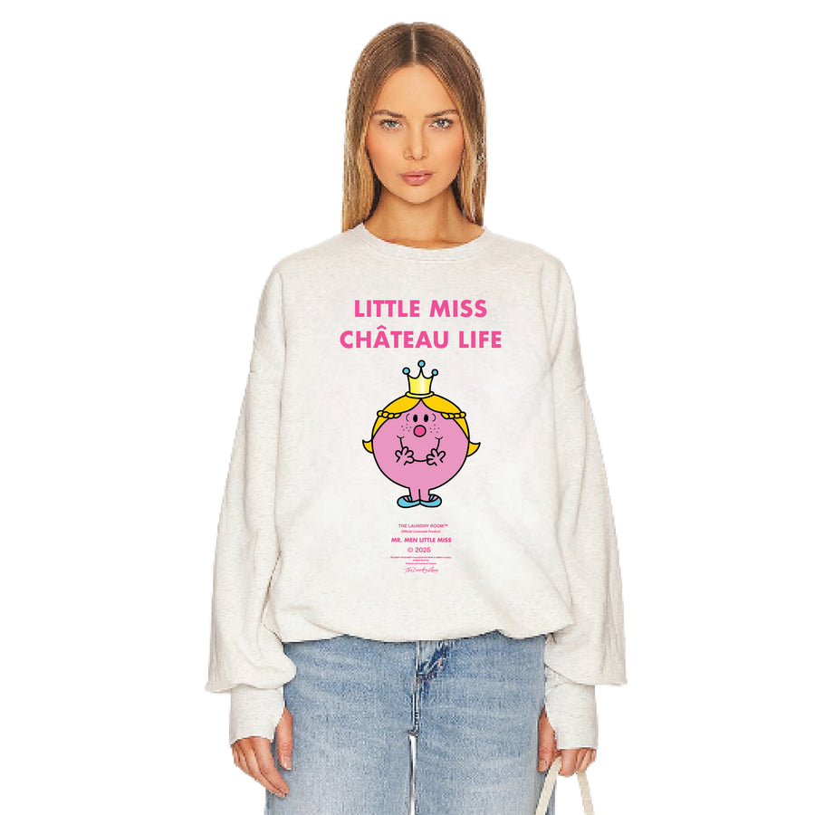 Little Miss Chateau Life - Jump Jumper - Pebble Heather - The Laundry Room