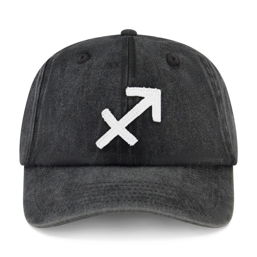 Vintage Sagittarius - Papa Cap - Black Snow - The Laundry Room