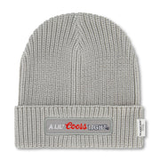 A Lil Coors - Knitted Beanie - Gravity Grey - The Laundry Room