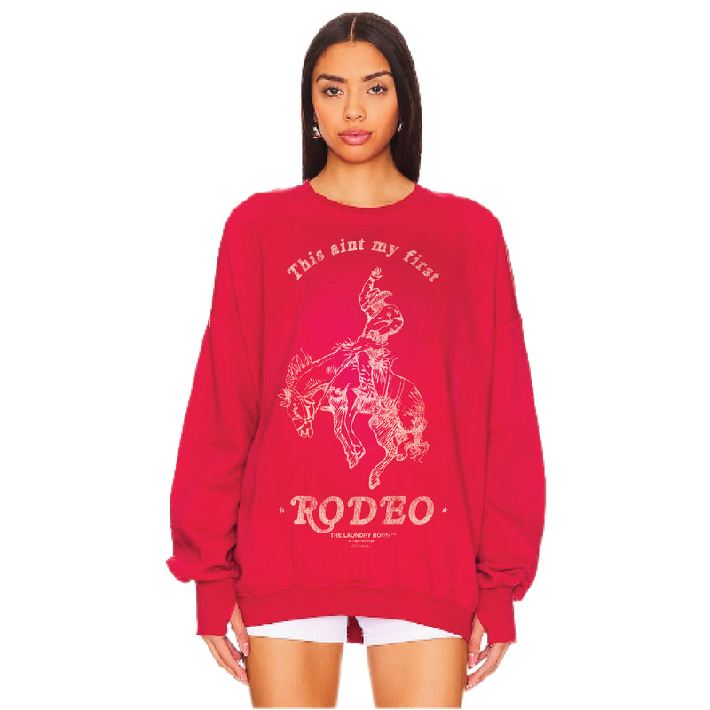 This Ain't My First Rodeo - Jump Jumper - Vintage Red - The Laundry Room