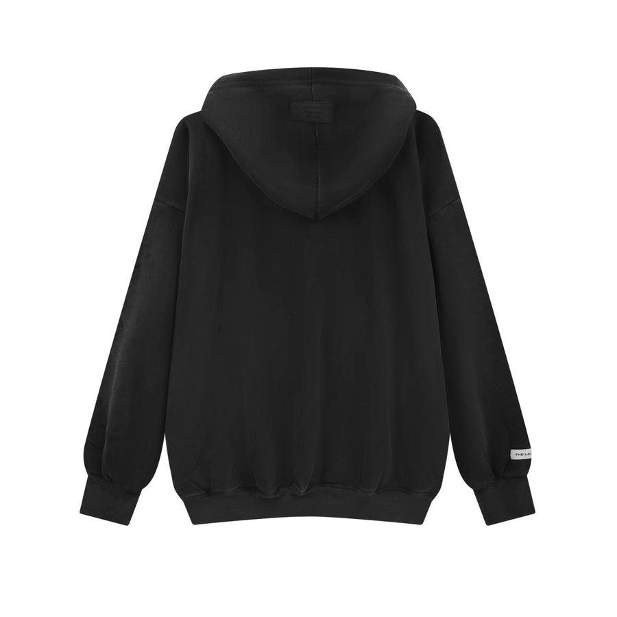 Au Revoir - Hideout Hoodie - Black Snow - The Laundry Room