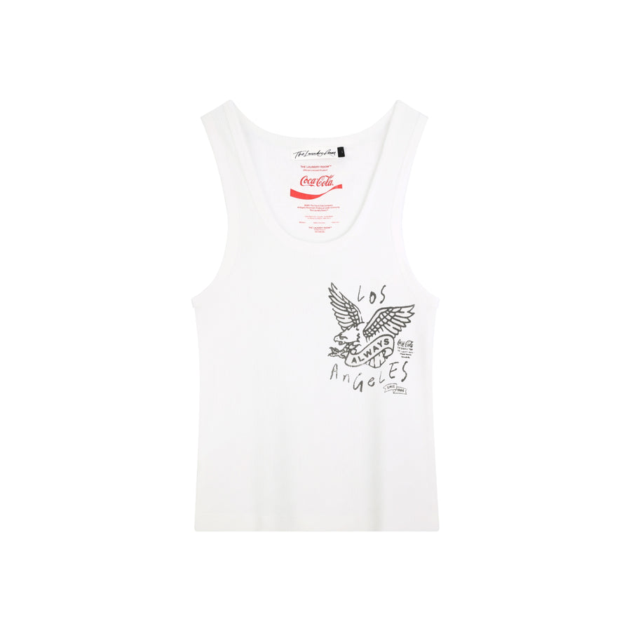 Always Los Angeles - Rib Tank - White - The Laundry Room