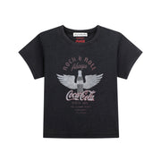 Coca Cola Rock & Roll - Perfect Tee - Black Snow - The Laundry Room