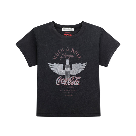 Coca Cola Rock & Roll - Perfect Tee - Black Snow - The Laundry Room