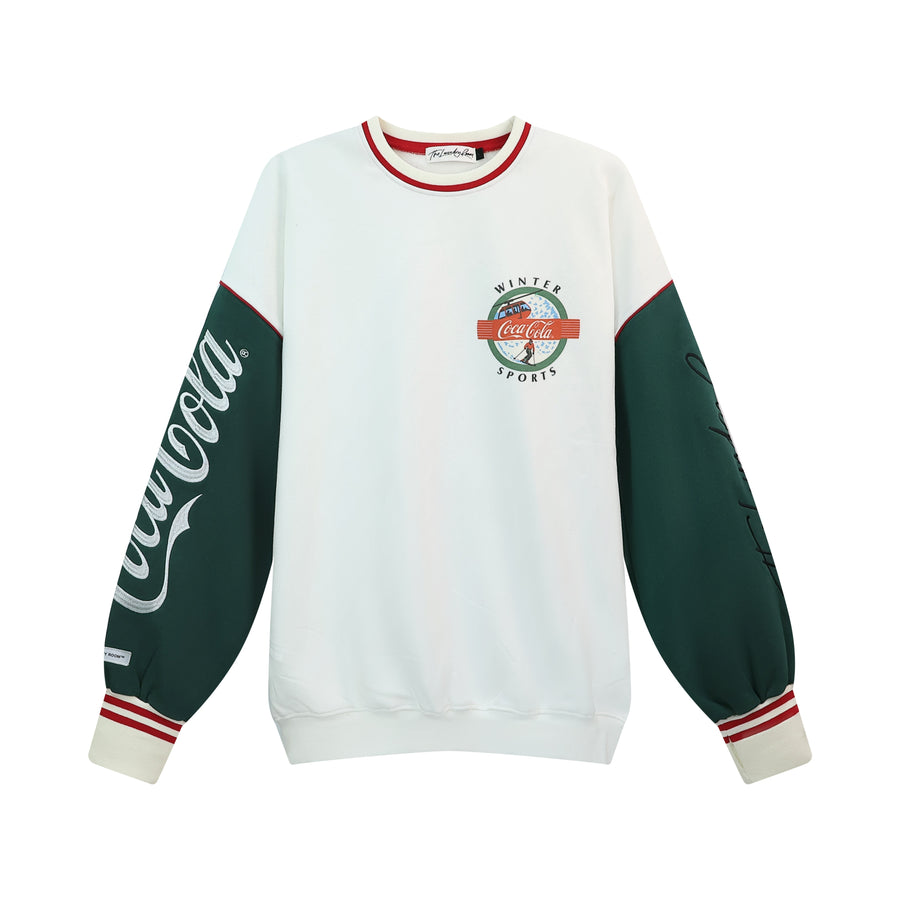Coca Cola Winter Sports SMU - Jump Jumper - White & Green