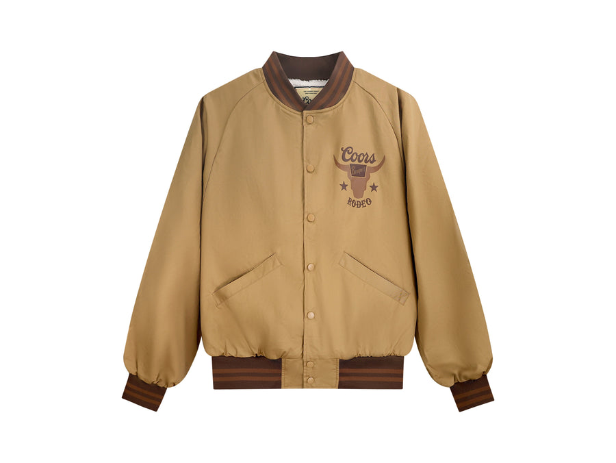 Coors Banquet Rodeo - Racing Jacket - Camel Gold - The Laundry Room