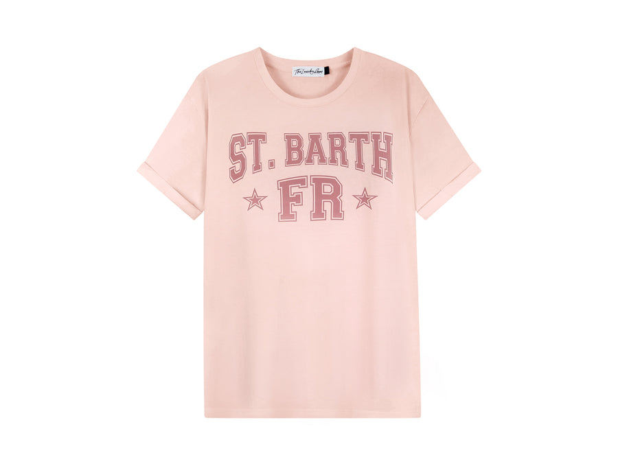 Saint Barth FR SMU - Oversized Tee - Blush Pink