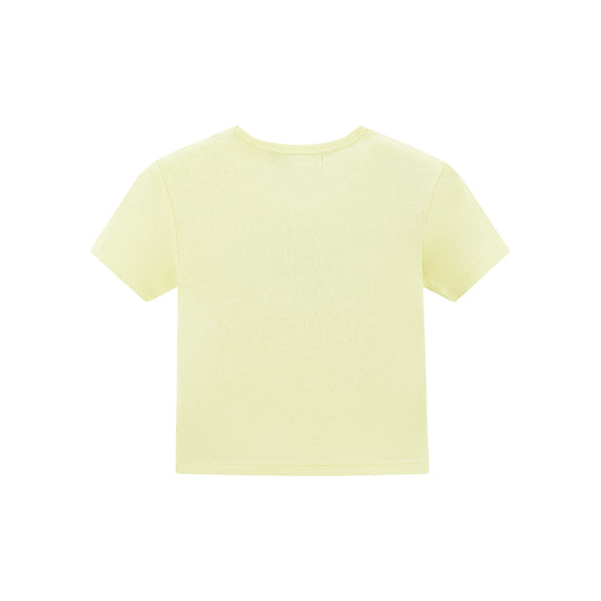 Essentials - Baby Tee - Vintage Yellow - The Laundry Room