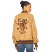 Coors Banquet Rodeo - Racing Jacket - Camel Gold - The Laundry Room
