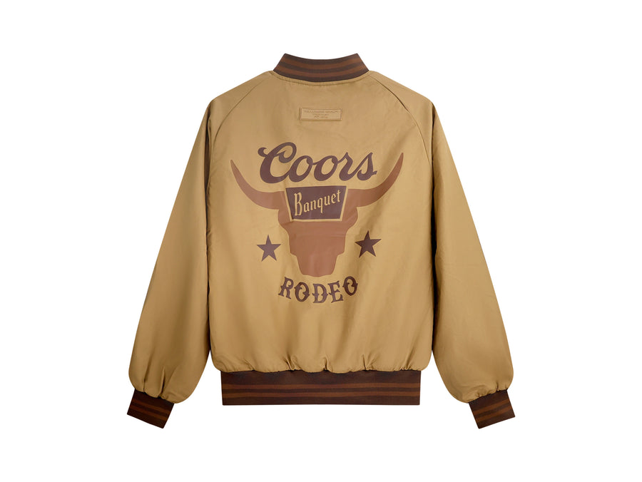 Coors Banquet Rodeo - Racing Jacket - Camel Gold - The Laundry Room