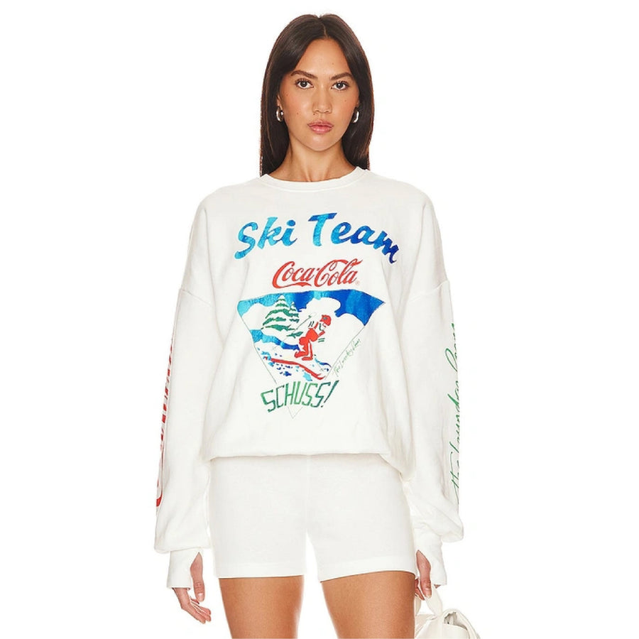 Coca Cola Ski Team - Jump Jumper - White - The Laundry Room