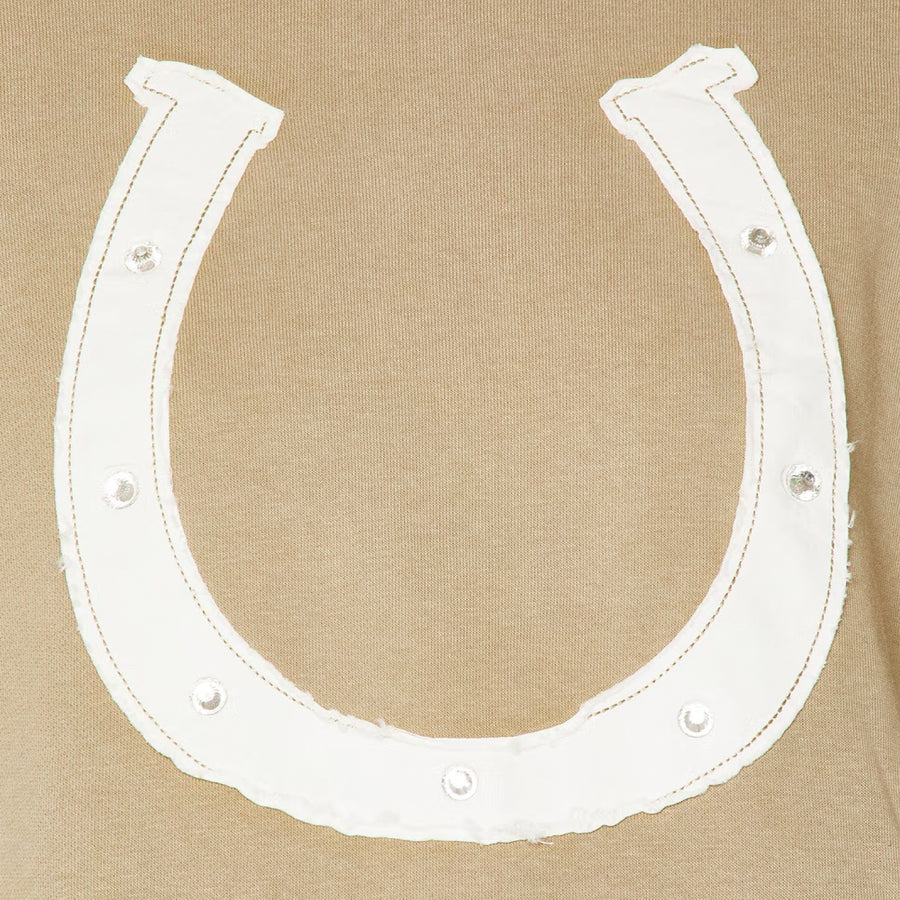 Horseshoe Patchwork - Jump Jumper - Camel Gold - The Laundry Room