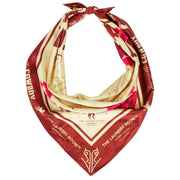 Kiss Me Cowboy - Silky Bandana - Brown - The Laundry Room