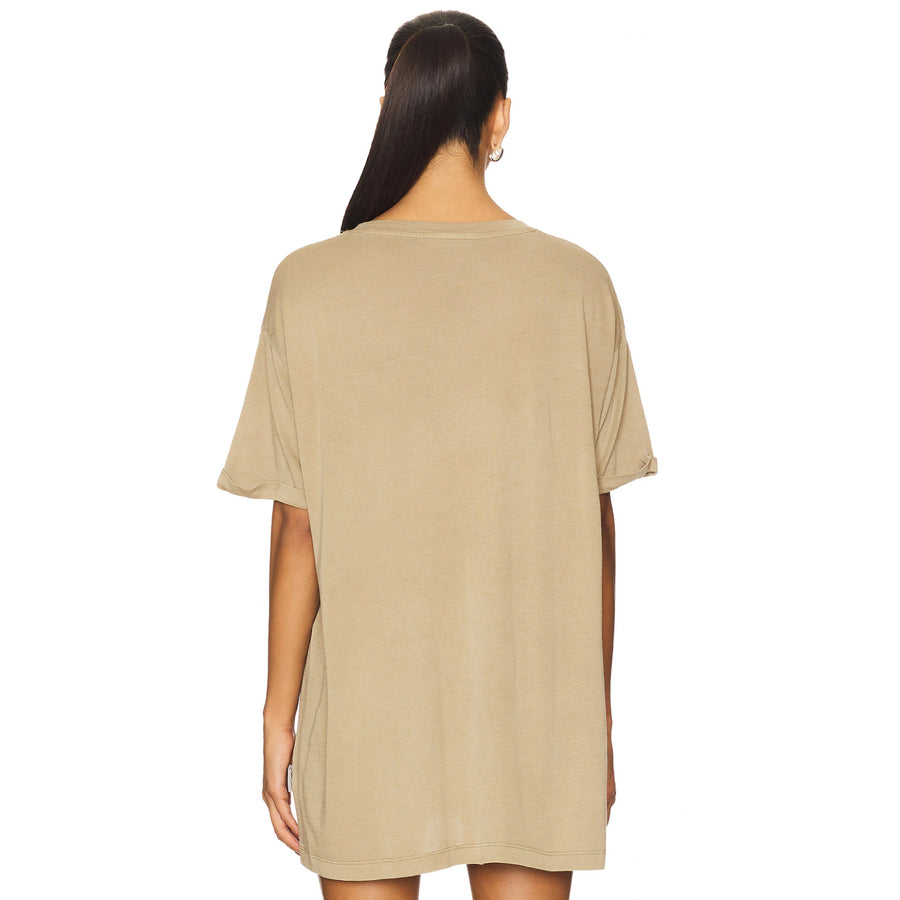 Champagne Cowboy - Oversized Tee - Camel Gold - The Laundry Room