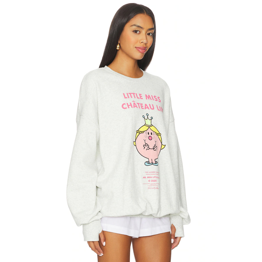 Little Miss Chateau Life - Jump Jumper - Pebble Heather - The Laundry Room