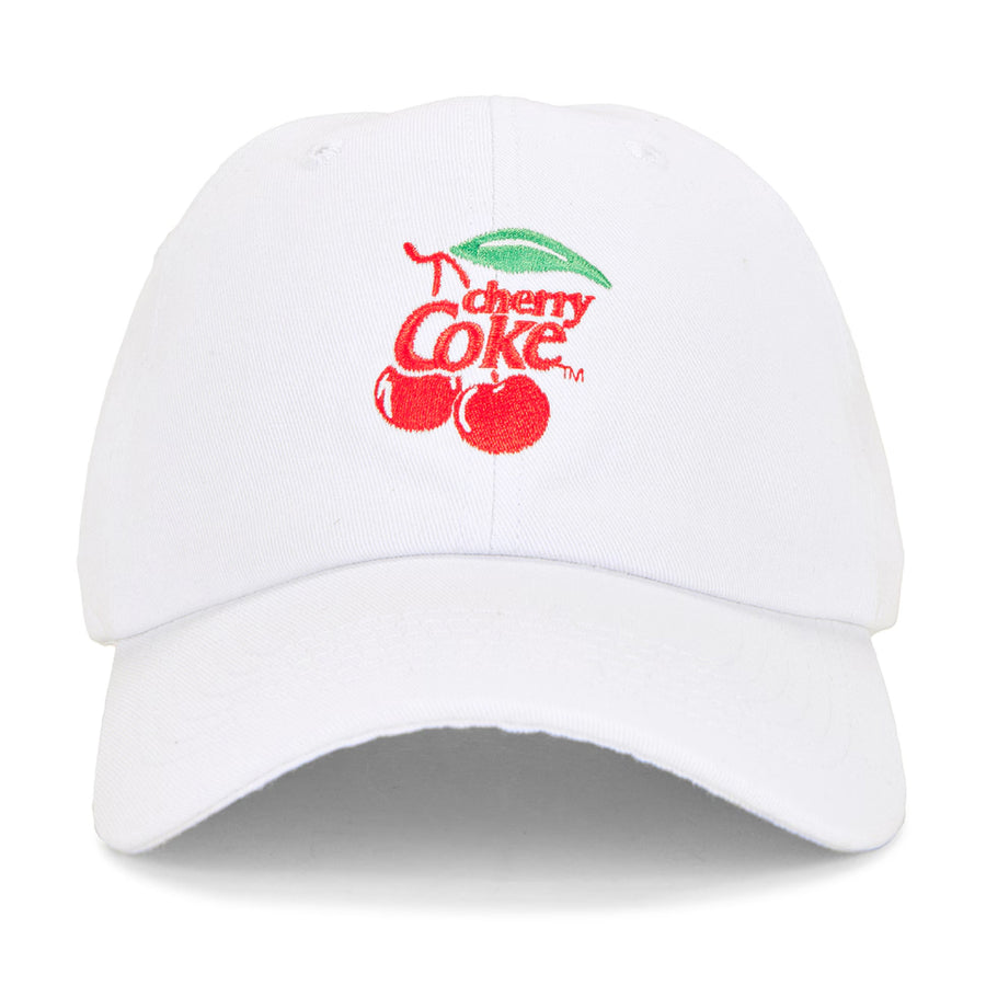 Cherry Coke Branch - Papa Cap - White - The Laundry Room