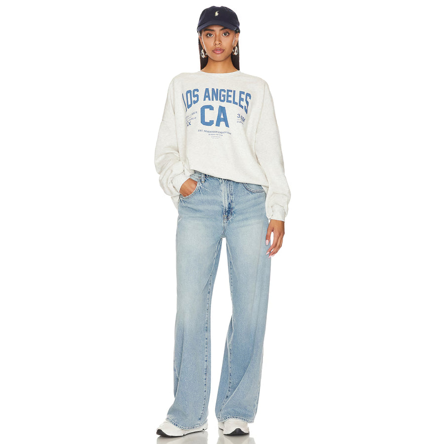 Welcome To Los Angeles - Jump Jumper - Pebble Heather - The Laundry Room