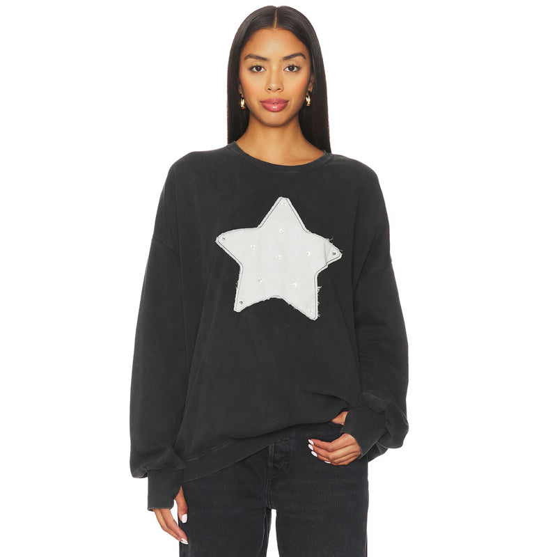 Rhinestone Star - Jump Jumper - Black Snow - The Laundry Room