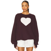 Rhinestone Heart - Jump Jumper - Chocolate - The Laundry Room