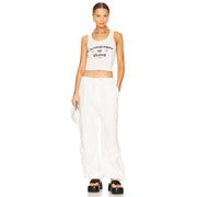 Champagne Gang - Rib Tank - White - The Laundry Room
