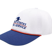 USPS SMU - Papa Cap - White & Navy Snow