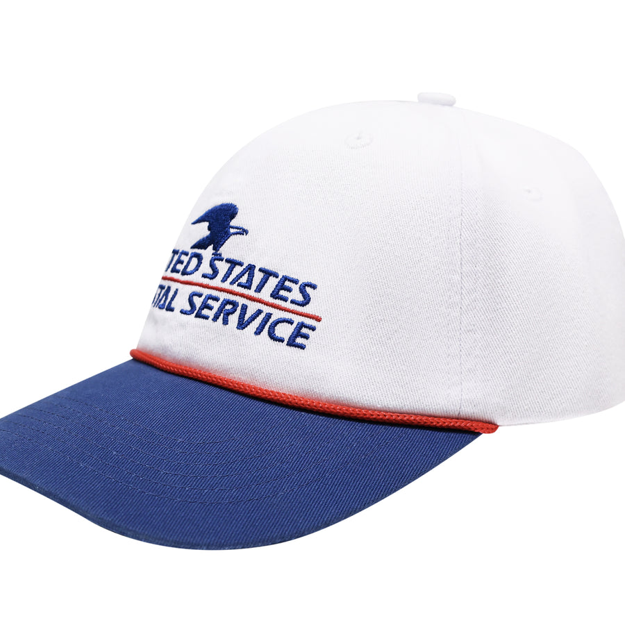 USPS SMU - Papa Cap - White & Navy Snow