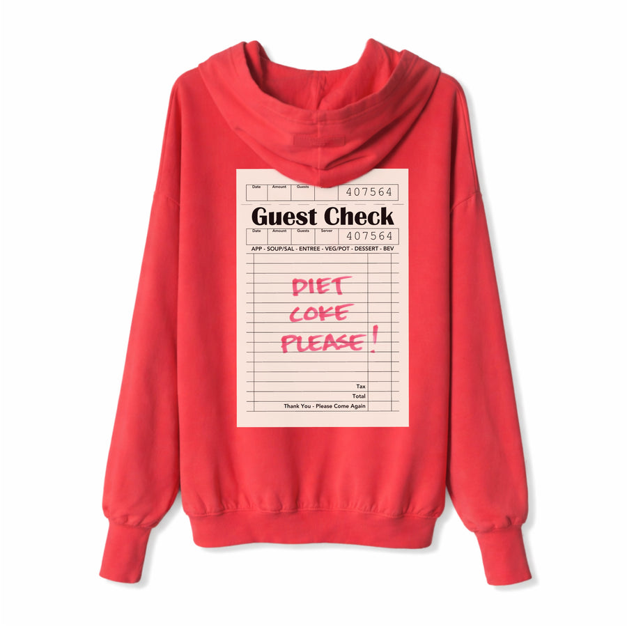 Diet Coke Please - Hideout Hoodie - Vintage Red - The Laundry Room