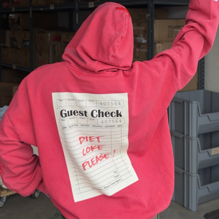 Diet Coke Please - Hideout Hoodie - Vintage Red - The Laundry Room