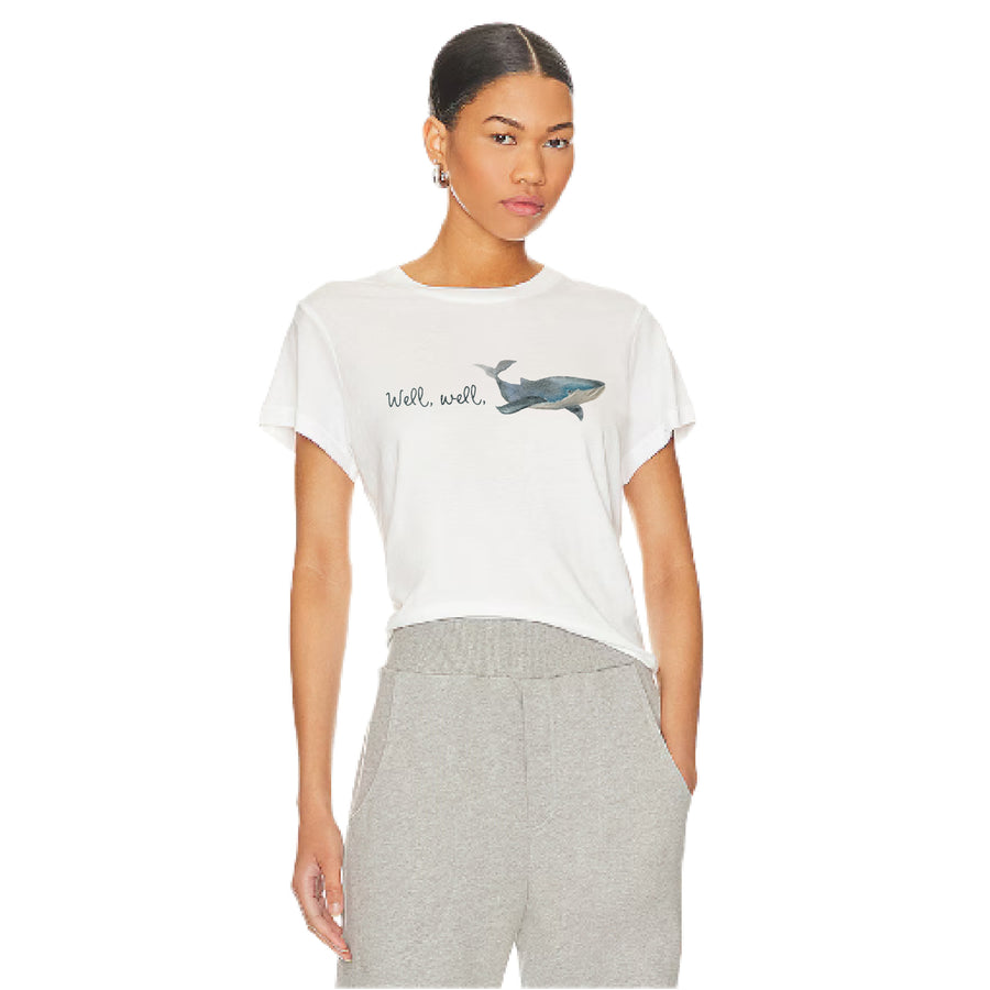 Well Well Whale - Perfect Tee - White - The Laundry Room