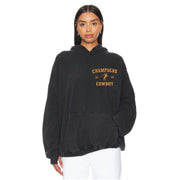 Champagne Cowboy - Hideout Hoodie - Black Snow - The Laundry Room