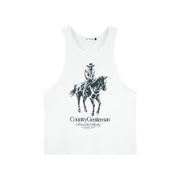 Country Gentleman Tennessee Whiskey - Papa Tank - White - The Laundry Room