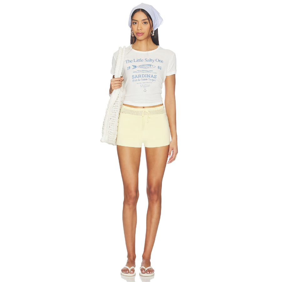 The Little Salty One - Baby Tee - White - The Laundry Room