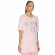 Saint Barth FR - Oversized Tee - Blush Pink - The Laundry Room