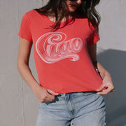 Big Ciao - Baby Tee - Vintage Red - The Laundry Room