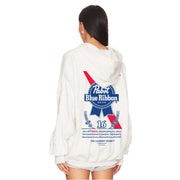 Pabst Blue Ribbon 16oz - Hideout Hoodie - Pebble Heather