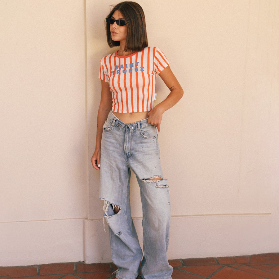 Saint Tropez - Baby Tee - Multi - The Laundry Room
