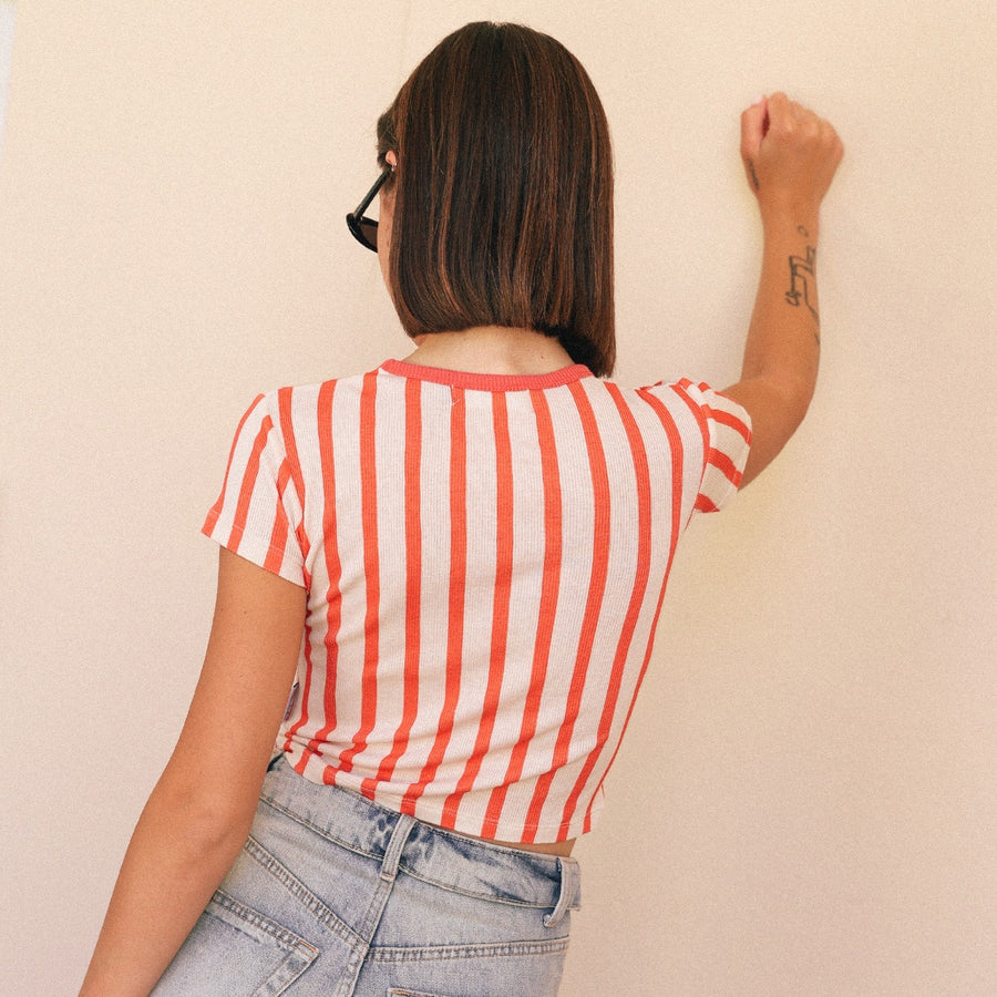 Saint Tropez - Baby Tee - Multi - The Laundry Room