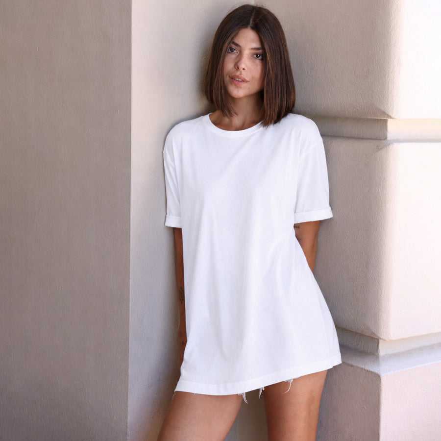 Essentials - Oversized Tee - White