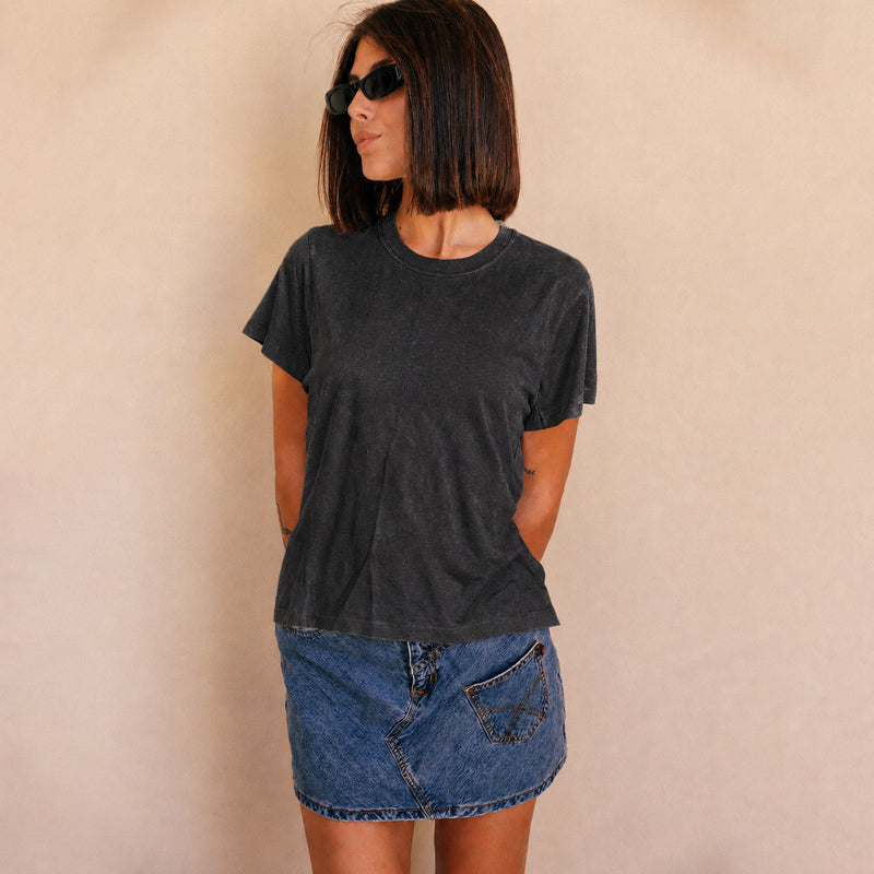 Essentials - Perfect Tee - Black Snow - The Laundry Room
