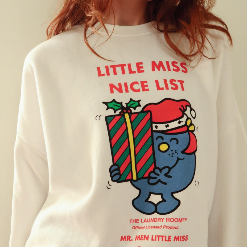 Little Miss Nice List - Jump Jumper - White - The Laundry Room